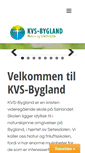 Mobile Screenshot of kvs-bygland.no